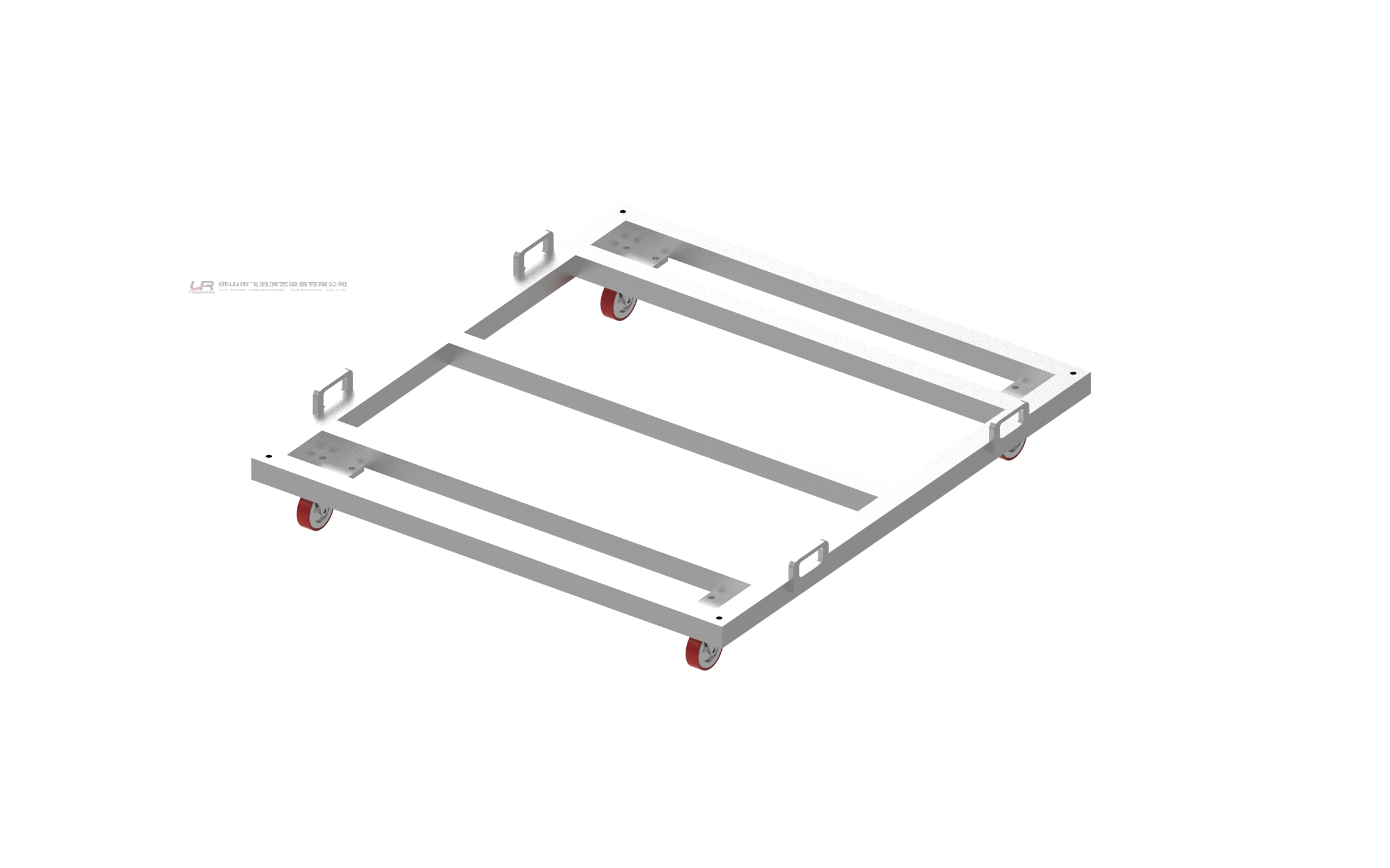 不带护栏的防爆栏推车
