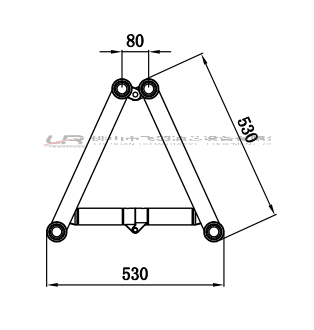 插销连接折叠架-UR-ZHC520