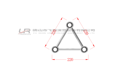 插销连接三边架-UR-TSC220