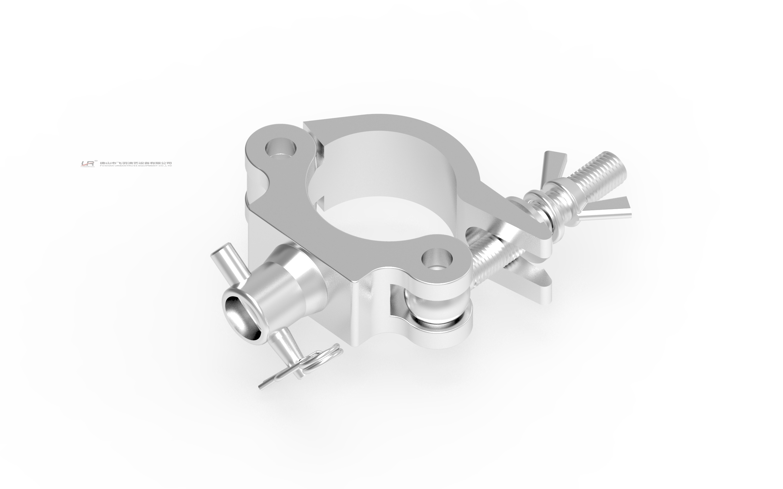 Single Buckle with Solid Half Coupler