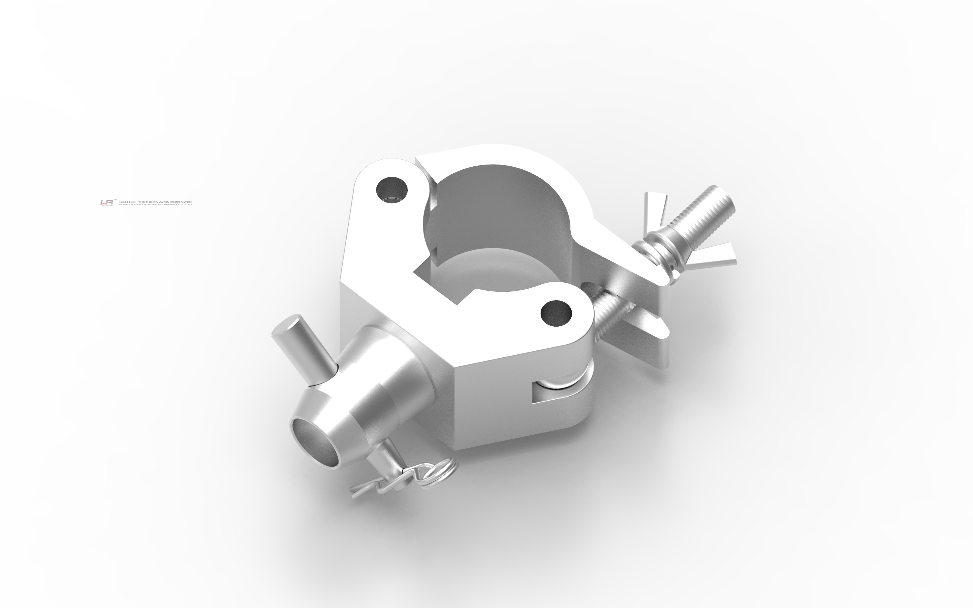 Single Buckle with Solid Half Coupler