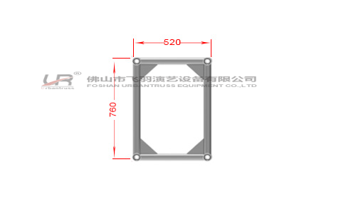 Rectangular truss     UR-RHC760520